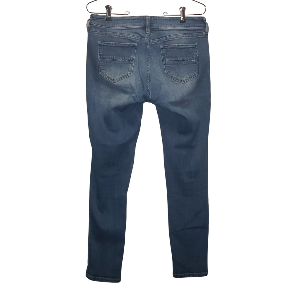 NYC & Co Soho Boyfriend Jeans Sz 4 Distressed Coastal Grunge Denim Pants - Picture 6 of 10